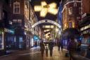 Carnaby Street Unveils StunninNew Christmas lights for the 2024 festive season