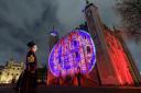 Lighting up the Tower of London