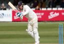 Adam Rossington in batting action for Essex