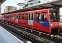 Extinction Rebellion protestors who glued themselves to a DLR train have been found guilty of obstructing an engine or a carriage using a railway. Picture: DLR