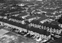 The Becontree housing estate in Dagenham in 1970.