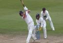 Dan Lawrence hits out for Essex during Glamorgan CCC vs Essex CCC, LV Insurance County Championship Division 2 Cricket