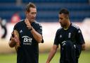 Graham Gooch with Ravi Bopara during his time as England batting coach (pic: Gareth Copley/PA)