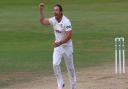 Graham Napier of Essex celebrates taking a wicket (pic: Gavin Ellis/TGS Photo)