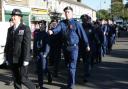 The procession for last year's service at Dagenham Village Church