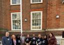 Barking and Dagenham Cllrs raised the white ribbon flag at Barking Town Hall on Friday, November 25