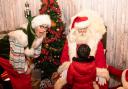 A Santa's grotto was part of the festivities in Barking