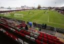 A view of Dagenham & Redbridge's Victoria Road ground