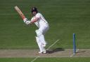 Adam Rossington in batting action for Essex