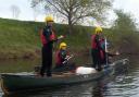 Gruelling 26-mile river expedition by canoe