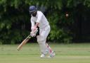 Eman Shaikh batting for Barking. Image: Gavin Ellis/TGS Photo