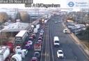 Long delays on the A13 near Dagenham