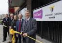 Darren Rodwell, Leader of Barking and Dagenham Council, cut the ribbon to Block J to celebrate the completion of the homes