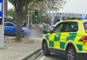 Police have issued a condition update on a man, 19, shot and stabbed near a polling station in Dagenham