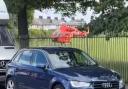 London's Air Ambulance was dispatched to a shooting in Porters Avenue