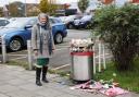 Olivia Virag said broken glass, cans, chip shop packaging and bottles are all a regular sight when walking around Becontree Heath