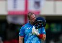 Liam Livingstone led from the front in England’s victory over the West Indies (Ricardo Mazalan/AP)