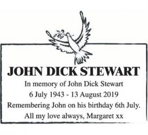 JOHN DICK STEWART