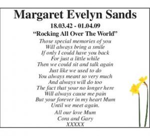 Margaret Evelyn Sand