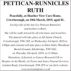 Pettican-Runnicles Ruth