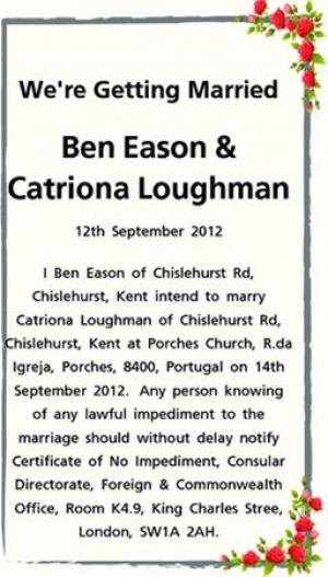 Ben Eason - Catriona Loughman