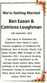 Ben Eason - Catriona Loughman