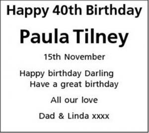 Paula Tilney