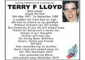 TERRY F LLOYD