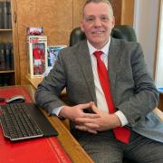 Darren Rodwell in his office at Barking Town Hall