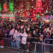 The Christmas lights switch-on was watched by 3,000 people