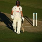 Essex's Ryan ten Doeschate after being dismissed during day three of the Bob Willis Trophy Final at Lord's, London.