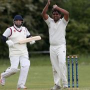 Goresbrook CC (fielding) vs Barking CC, Hamro Foundation Essex League Cricket at May & Baker Sports Club on 22nd May 2021