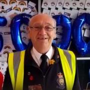 Dagenham man John Janes, 72, is volunteering at the Broadway Theatre vaccination centre in Barking.