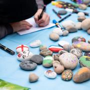 Children's art workshop at Becontree Estate