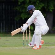 Barking batting against Newham. Image: Gavin Ellis/TGS Photo