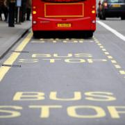 The girl was alone at a bus stop when she was approached by the man