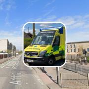 Three people including two children were injured in the crash in Rainham Road South