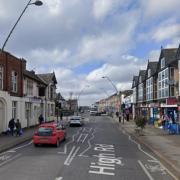 High Road in Chadwell Heath where the alleged assault took place