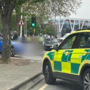 Police have issued a condition update on a man, 19, shot and stabbed near a polling station in Dagenham