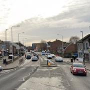 Police were called to Rainham Road South yesterday morning (May 14)