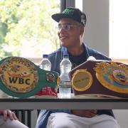 Michael Watson visited Barking and Dagenham College