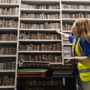 350,000 books have been moved to the V&A East Storehouse in the Queen Elizabeth Olympic Park