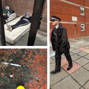 Residents of Millard Terrace, in Dagenham, are plagued by crime and anti-social behaviour