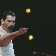 Freddie Mercury performing during the Live Aid concert (PA)