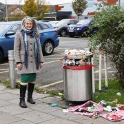 Olivia Virag said broken glass, cans, chip shop packaging and bottles are all a regular sight when walking around Becontree Heath