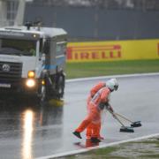 Heavy rain caused qualifying to be postponed (Andre Penner/AP)