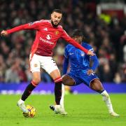 Noussair Mazraoui is not happy with Manchester United’s results so far this season (Martin Rickett/PA)