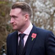 Stuart Hogg appeared at court on Monday (Andrew Milligan/PA)