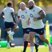 England’s Dan Cole, left, and Joe Marler (Mike Egerton/PA)