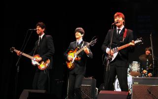 The Upbeat Beatles in action